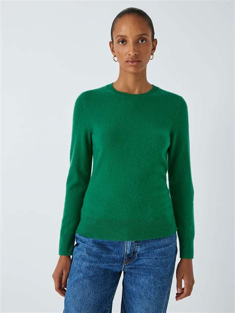 john lewis green cashmere jumper.